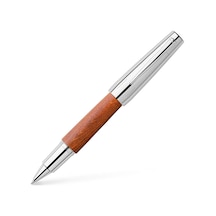 Faber-castell E-motion Krom/ahşap Roller, Kahverengi Çok Renkli