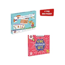 4 Yaş Dikkat/etkinlik Eko Paket