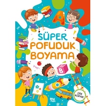 Süper Pofuduk Boyama Kitabı - Qhdh-717155