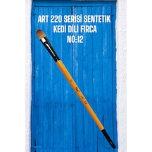Art-220 Sentetik Kedi Dili Fırça N0:12