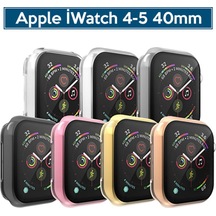 Ally IWatch Uyumlu 4-5 40Mm 360 Koruma Ultra Slim Silikon Kılıf (340740540)