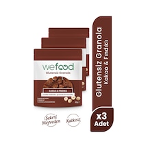 Glutensiz Granola Kakao & Fındıklı 60 Gr 3'lü