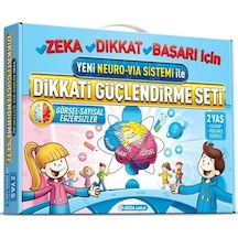 Yeni Neuro VİA Sistemi ile Dikkati Güçlendirme Seti-2 Yaş - Osman Abalı - Adeda