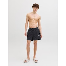 Jack & Jones Jack&jones Jpstmaui Norrebro Erkek Mayo Şort 12291434 Siyah