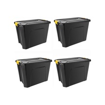Kamp Malzemeleri Düzenleyici Derin Organizer Set 40 Litre X 4 Ad Siyah