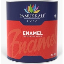 Pamukkale Enamel Sentetik Parlak Boya 2.5 Kg Mat Beyaz