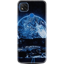 Xiaomi Redmi 9C Kılıf +Kablo Koruyucu Mavi Gece 1605 Siyah Xiaomi Redmi 9C Kılıf +Kablo Koruyucu Mavi Gece 1605 Siyah