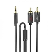 Polham Hc Series 1.5 Metre 3.5mm Jack To Rca Stereo Ses Sistemi Kablosu, Amfi, Hoparlör, Tv Ses Sistemi Kablosu