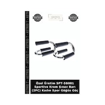 Özel Üretim Spt-sb001 Sportive Krom Şınav Barı 2pc Kadın Spor Göğüs Güç
