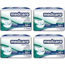 Medcare Classic Yetişkin Hasta Bezi XL 4 x 30'lu