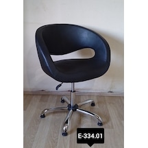 Egeli 334-01 Kuaför Saç Kesim Koltuğu Siyah