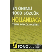 Hollandaca En Önemli 1000 Sözcük- Fono Yayınları