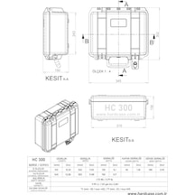 Hardcase Çanta Hc-300 Siyah