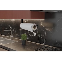 Yapışkanlı Kağıt Havluluk Yapışkanlı Havlu Askılığı, Banyo Askısı Yapışkanlı Havluluk Ve Peçete Siyah