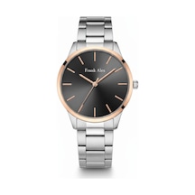 Frank Alex Erkek Kol Saati Altın Ve Gümüş Renk, Siyah Kadran - Fa11965m.04, 2 Yıl Garantili Altın - Gümüş