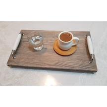 Mdf Sunum Tepsisi Çay Kahve Tepsisi 20cm 35cm