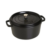 Staub 405002810 Döküm Tencere, 28 Cm, Sıyah