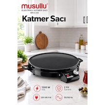 Musullu MKS-102 1500 W Elektrikli Katmer Sacı