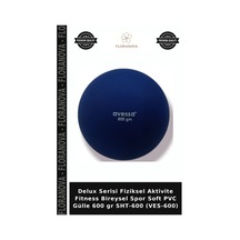 Delux Serisi Fiziksel Aktivite Fitness Bireysel Spor Soft Pvc Gülle 600 Gr Sht-600 Ves-600 Çok Renkli
