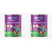 Bypet Dana Etli Yetişkin Yaş Köpek Maması 1 Adet -400 Gram Konserve 2li Paket 103 Ivory Bypet Dana Etli Yetişkin Yaş Köpek Maması 1 Adet -400 Gram Konserve 2li Paket 103 Ivory