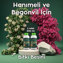 Vinea İkili 500 Ml 2 Adet Dış Mekan Süs Bitkisi Besini - Begonvil Ve Hanımeli İçin Hızlı Büyüme 500 ML