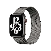 Microcase Apple Uyumlu  Watch SE 2022 40 MM Metal Mıknatıslı Kordon KY6