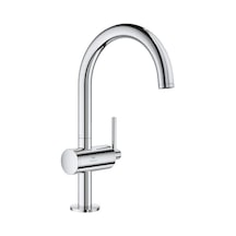 Grohe Atrio Tek Kumandalı Lavabo Bataryası 1/2" L-Boyut - 24362000 Gümüş