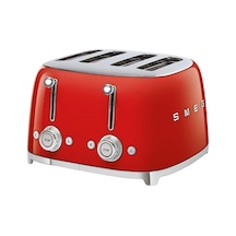 Smeg TSF03 4 Dilim Ekmek Kızartma Makinesi Kırmızı