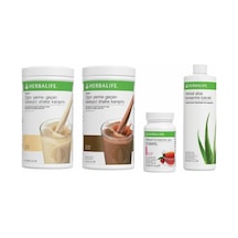 Herbalife Aylık Set 2 Shake + Ahududulu Çay + Aloevera Suyu 8510000000168