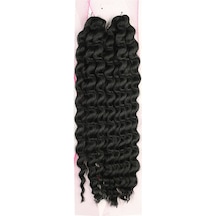 Nice Bulk Afro Su Dalgası Saç - Siyah