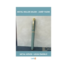 Şık Metal Roller Kalem Zarif Ve Dayanıklı İmza Kalemi Çok Renkli