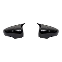 Audi A3 8p 2008-2012 Batman Yarasa Ayna Kapağı Piano Black Abs Plastik