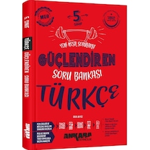 Ankara 2025 5. Sınıf Türkçe Güçlendiren Soru Bankası Güncel Müfredat