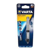 Varta 16611 Led Pen Light Kalem Fener Gri - Siyah