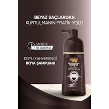 Saça Doğal Görünümünü Geri Kazandıran Koyu Kahve Şampuan 350ml