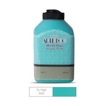 Artdeco Akrilik Ahşap Boyası 500Ml 3662 Su Yeşili