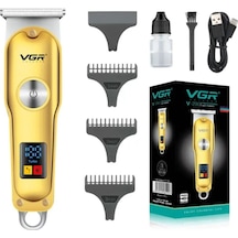 Yok V-290 Digital Ekran Saç Sakal Kesme Makinesi Yok Saç-sakal-vücut Şarjlı 2 Yıl Sarı İthalatçı Ga