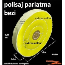 Polisaj Cila Postu Sarı Hafif Sert Gümüş Altın Parlatıcı 150lik P
