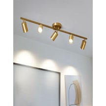 Rsylight Metal Modern 5 Li Eskitme Kaplama Led Spot Avize Günışığı Ampullü Eskitme