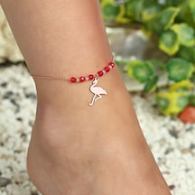 Azuris 925 Ayar Gümüş Flamingo Halhal