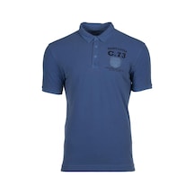 AR-MA Arma Erkek Polo Yaka Tişört Y9tyo7338 Saks Mavisi