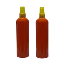 Paradise 2 Adet 400 Ml Sprey Kapaklı Boş Pet Şişe Turuncu