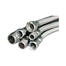 Çelik Fleks Bağlantı Hortumu Ekstra 1/2E-3/4 70 cm