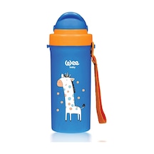 896 Wee Baby Pipetli Bardak Mavi 300 Ml 2 Adet Çok Renkli