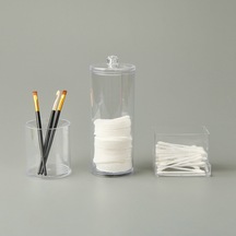 Living 3 Lü Organizer Seti - Şeffaf