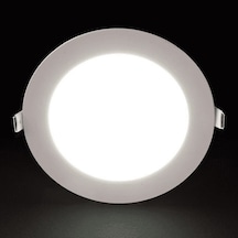 Noas 9w Sıva Altı Slim Led Panel Yuvarlak Yl10-0900, Yl10-0901 Beyaz