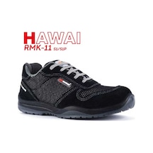 Mekap İş Ayakkabısı - Hawai Rmk-11 Black Suede S1