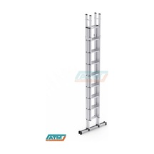 3*4=12+2=14 MT 65X25 ÇİFT SÜRGÜLÜ MERDİVEN