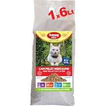 Bonny Nice Doğal Pellet Çam Peleti Kalın Kedi Kumu 6 L