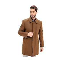 Plt8365 Dewberry Erkek Palto-Camel-Camel